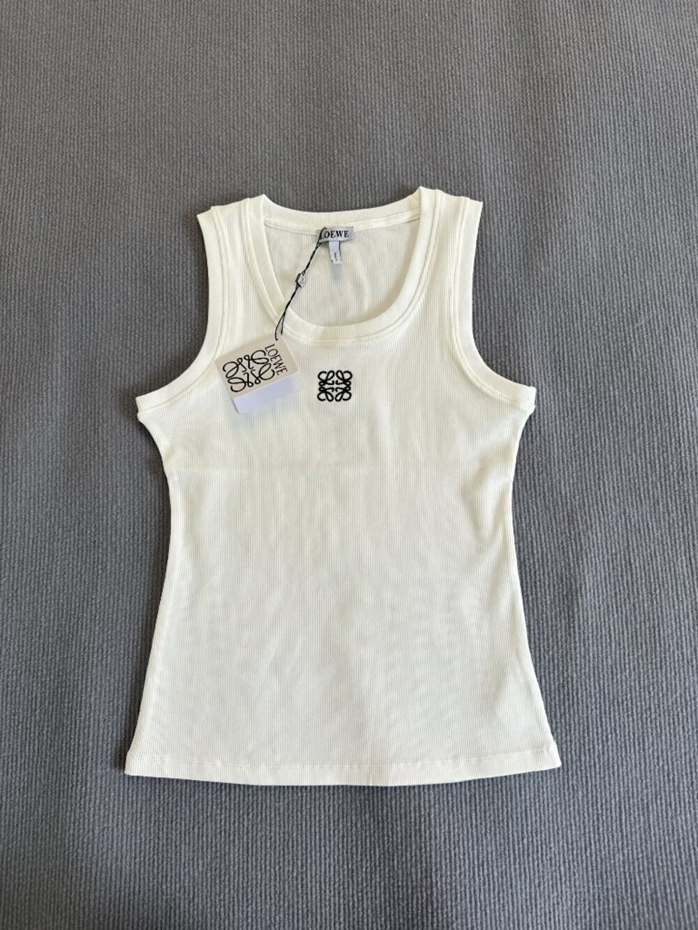 Loewe Women's White Tank Top M - Picture 3 of 5